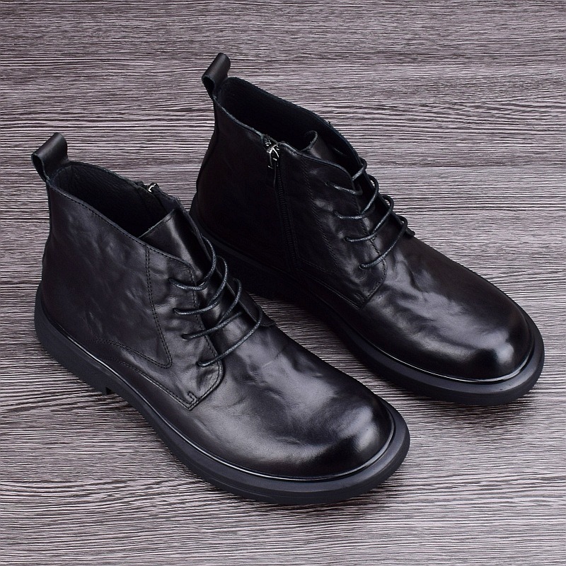 男性用ブーツ アンクルブーツ ファッション カジュアル ハイ - Men'S Shoes Hoka Sale のレビューと価格