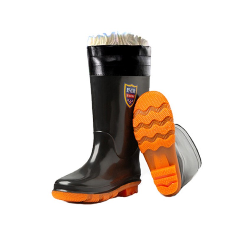 メンズPVC安全靴レインブーツ滑り止め防水厚底耐摩耗性安全靴 - Men'S Shoes Water Resistant のレビューと価格