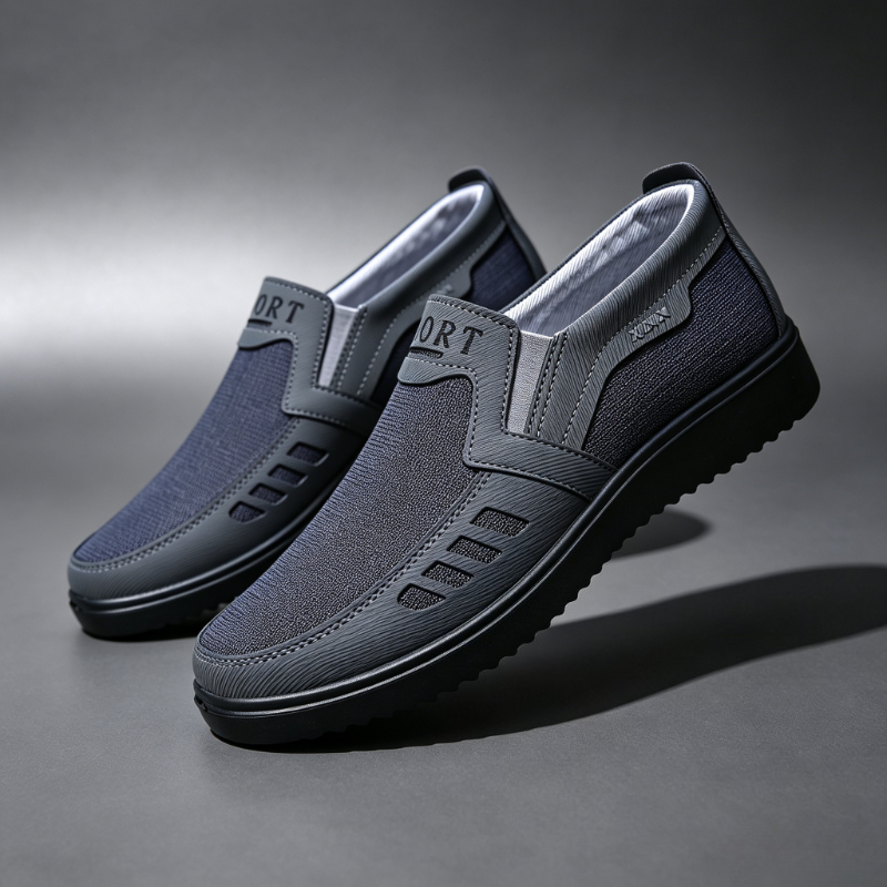 メンズ スリップオン キャンバス ローファー 通気性抜群 快 - Men'S Shoes Hoka Sale のレビューと価格